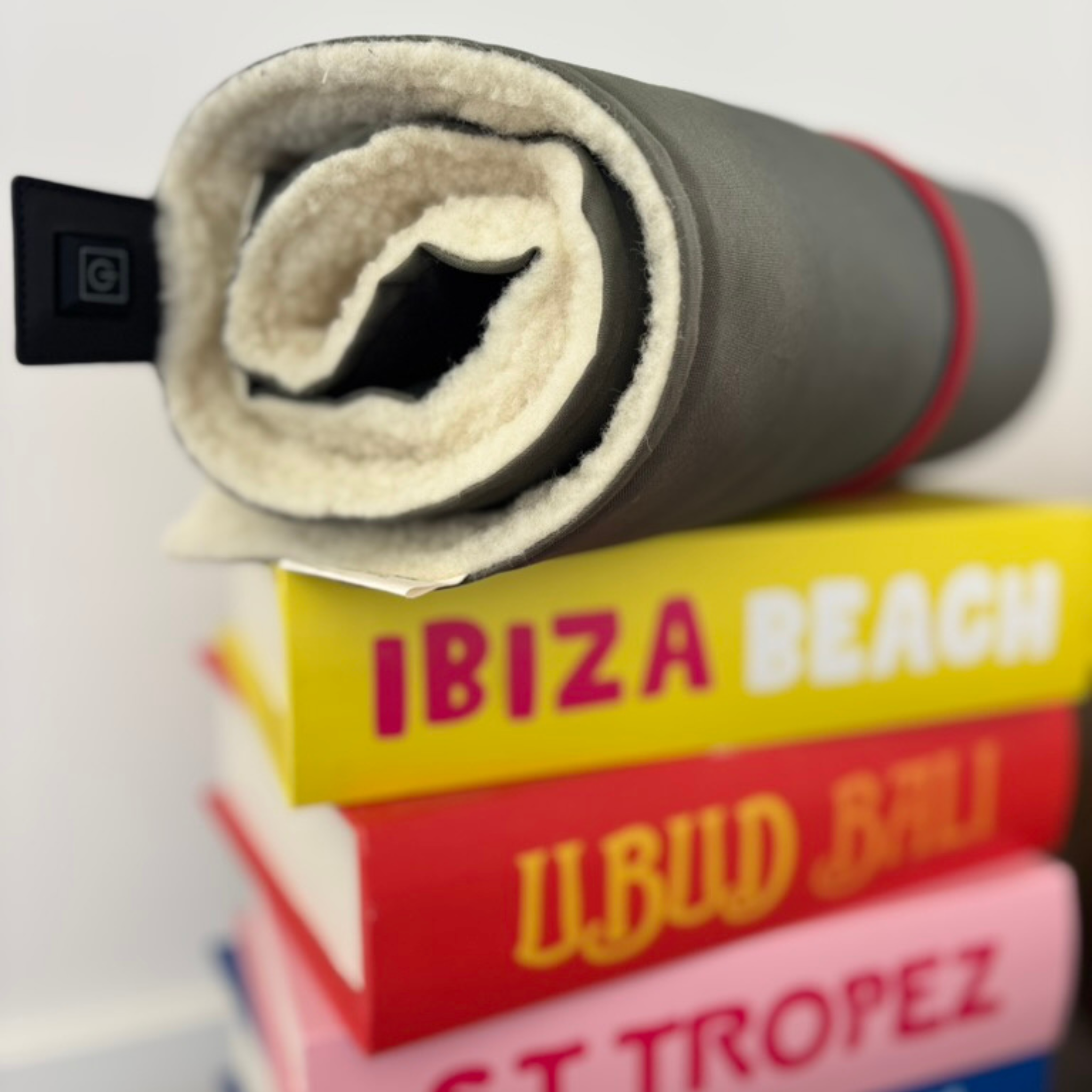 NOMADE - Plaid d'assise chauffant 125 x 45 cm