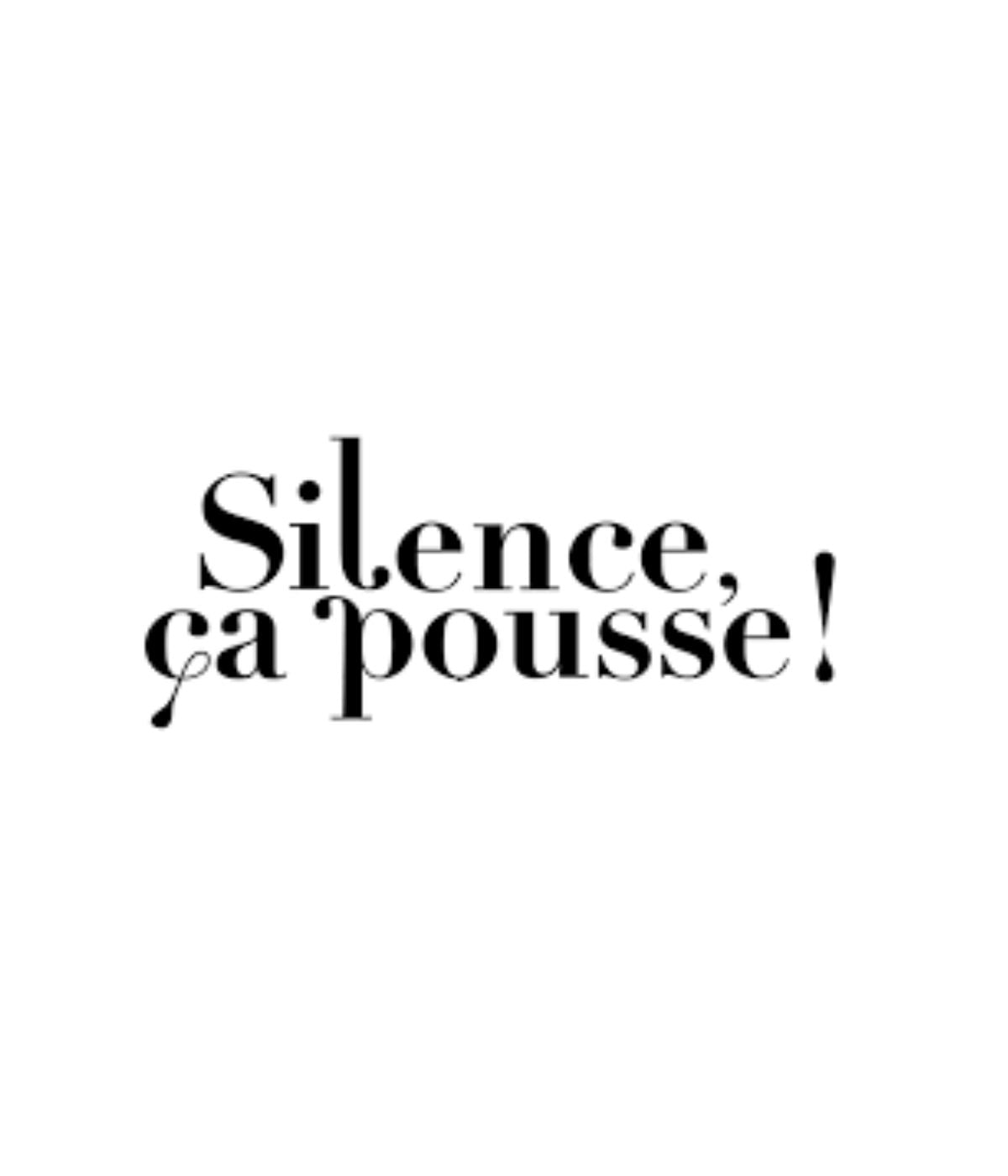 logo Silence ça pousse