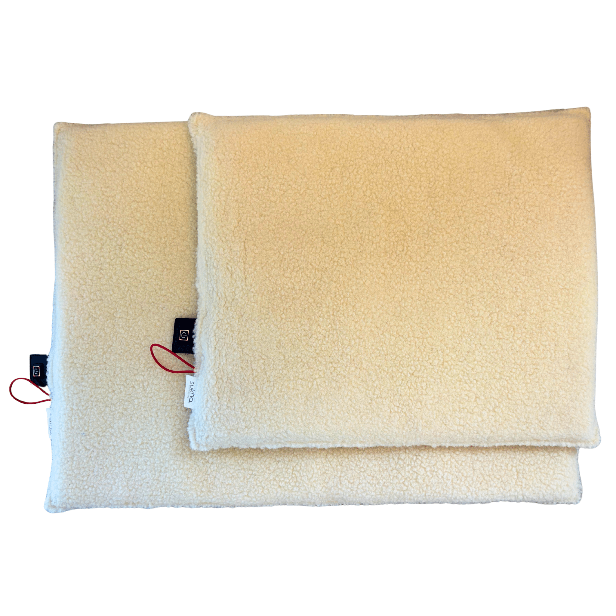 Pacha Mini - Coussin chauffant chat / petit chien - Laine de brebis Pyrénées - Sukha